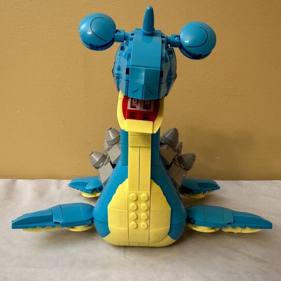 MEGA Pokemon Lapras 527 pc Building Set / 100% Complete - Picture 2 of 11